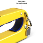 Grampeador Manual Tapeceiro Madeira Pressão Grampos 4 - 8mm |